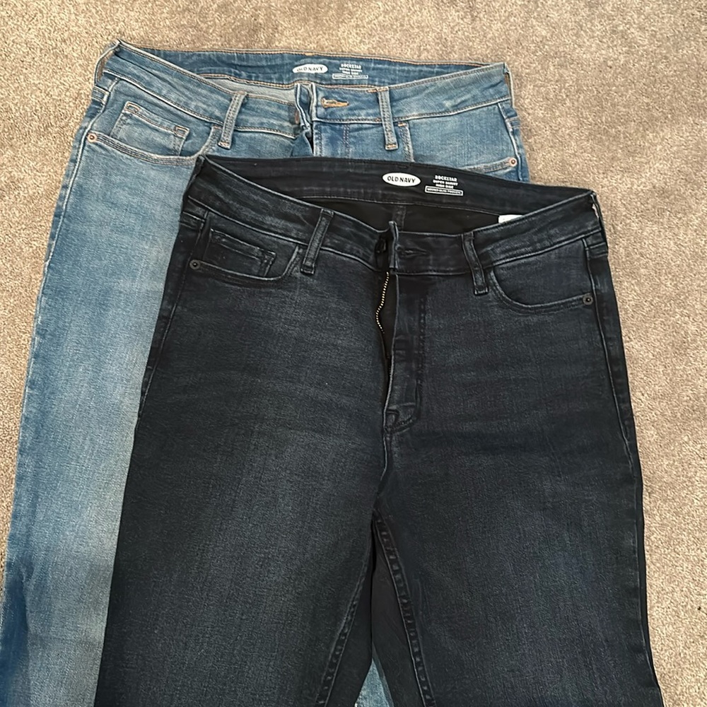 Pair of old navy jeans